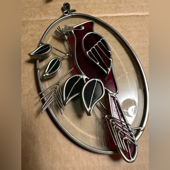 Vintage Cardinal Suncatcher - Picture 6 of 10